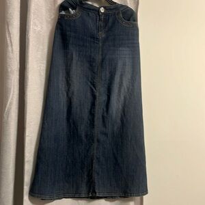 Maxi skirt jeans
